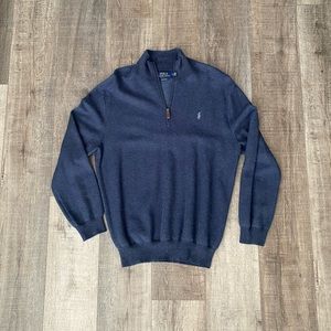 Luxury Jersey Quarter-Zip Pullover